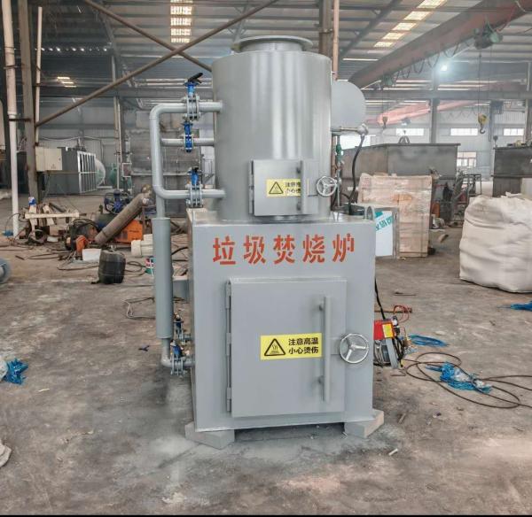 Hospital Waste Incinerator with 15kg-10t Per Batch Capacity High Velocity Burner and 1 Year Warranty for Biomedical Waste Disposal