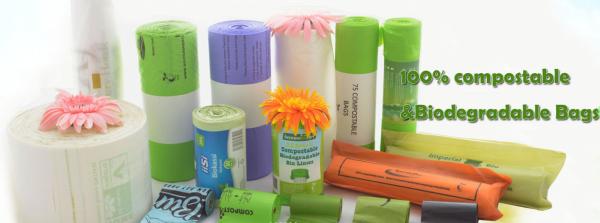 Biodegradable Rubbish Bags , Biodegradable Food Bags Canvas Cotton Non Woven