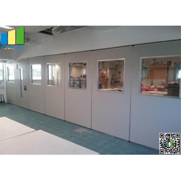 Foldable Movable Aluminium Wooden Movable Wall Panel For Hospital
