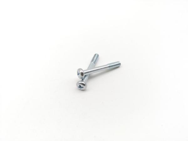 Iso 7045 Specification Grade 4.8 Partially Threaded Cross Pan Head Metal Screw Zinc Plated Steel