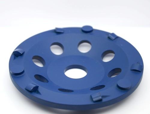 PCD Diamond Cup Grinding Wheel , Cup Stone Grinding Wheel With Hard Alloy
