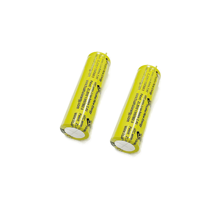литий-ионный аккумулятор батареи титаната лития клетки батареи 2.4V 1300mAh 18650 LTO