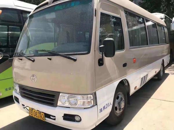                  Used 19 Seats Toyota City Bus Coaster High Quality on Promotion             