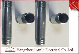 Steel IMC Rigid Electrical Conduit Electro Galvanized 3/4 Threaded Nipple