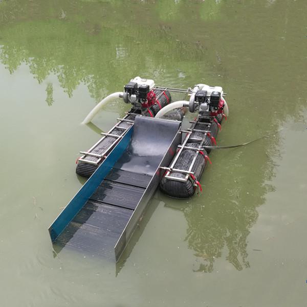 15m3/H, 35Kw poder, 4.5m comprimento, aço, Mini Rotary Movable, barco da coleção do ouro