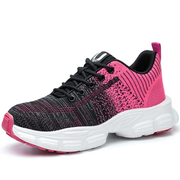 Zapatos de seguridad para exteriores ligeros Antiperforación Respiradores Zapatos de pie de acero respiratorios