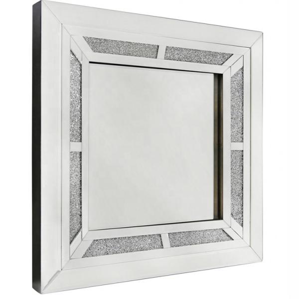 Glass LED Crystal Bedroom Wall Mirror Decorative Full Length Home Furniture