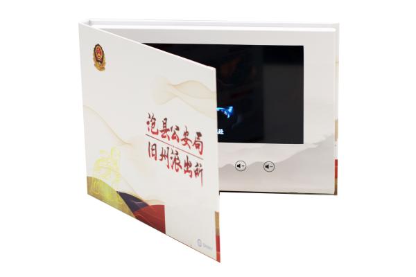 7 inch Video Name Cards LCD Brochure for Advertising