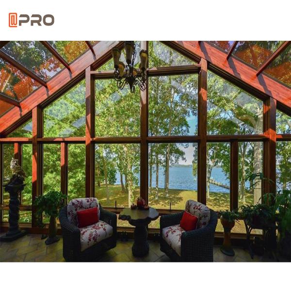 Sala de alumínio de Florida do vidro do sistema do Sunroom do miradouro do jardim