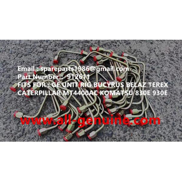 912611 U BRAKE TUBE KOMATSU GE TEREX UNIT RIG BUCYRUS  MT4400AC MT5500 MT3600 NTE240 NTE260 NHL DUMP TRUCK HAULER MINING