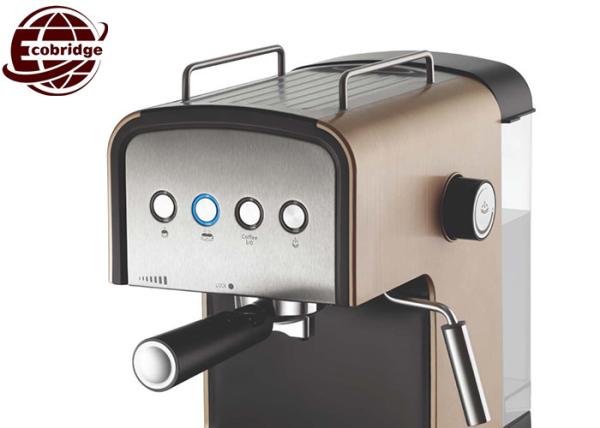 10 Cups Espresso Coffee Maker With Pot 20 Bar 245*185*300mm Removable Filter