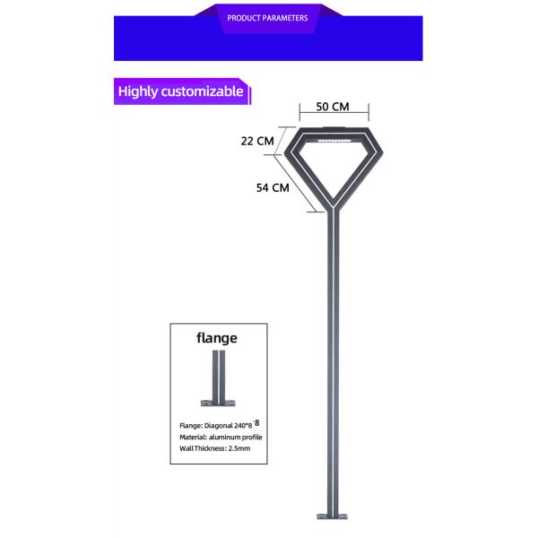 Purple Blue Led Solar Garden Lights Outdoor 200w 300w 400w 500w 600W