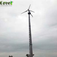 Petite maison horizontale 20kw de circuit de génération de turbine de vent de contrôle de lancement