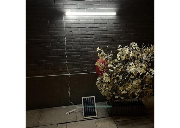 Waterproof 90cm Solar Panel Tube Light 35x35cm Panel 10A Bettery