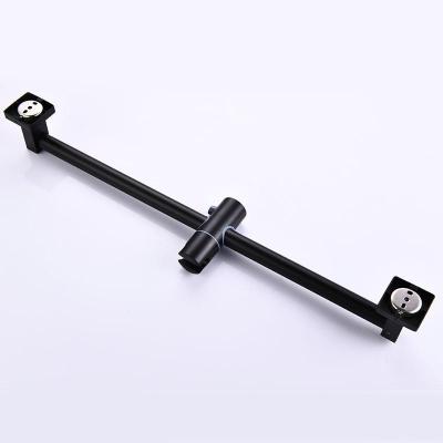 Black Brushed Stainless Steel Bathroom Accessories Bathroom Shower Slide Bar Dirty Resistant