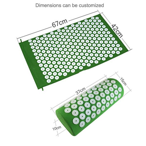 Transitoire non-toxique de bande de tapis de yoga d'Acupressure de massage