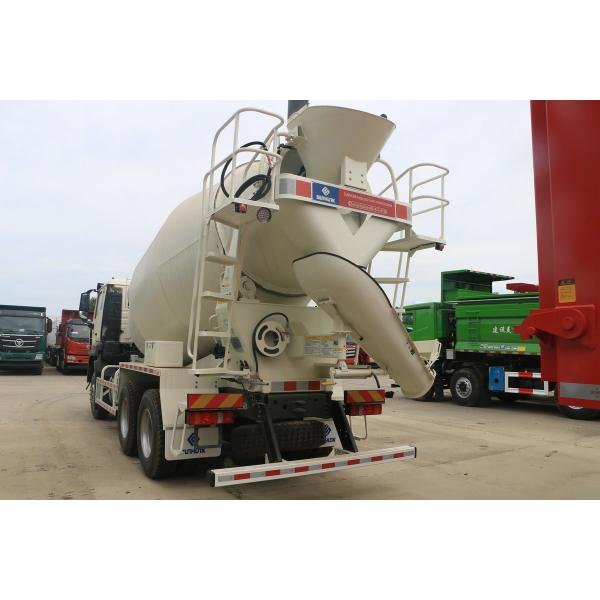 Sinotruk Haohan N7G Flat Top Half Row Seats 380 Horsepower Automatic Air Conditioning 6X4 Concrete Mixer Truck