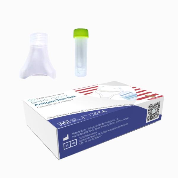 Class III 15-20 Minutes SARS-CoV-2 Antigen Self Test Set Saliva Sample Collector Malaysia