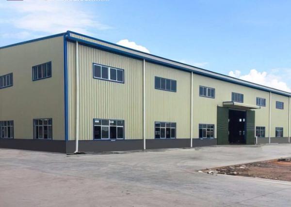 Estrutura de aço pré-fabricada personalizada Q235 Tratamento de superfície pintado/galvanizado