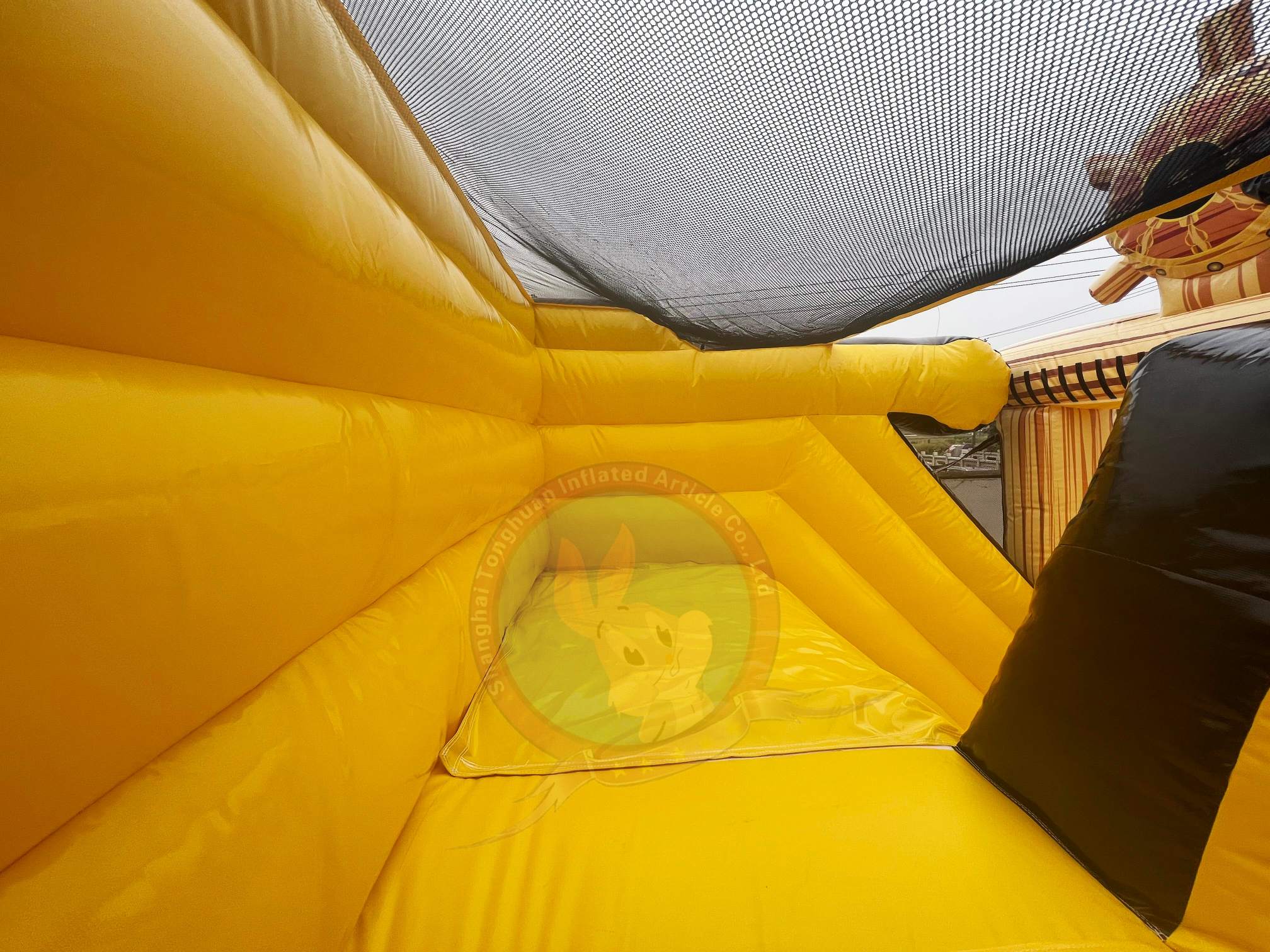 Hot Sale Custom Inflatable Pirate Ship Amusement Park China Factory Durable Kids Fun Park Inflatable Playground Commercial Use