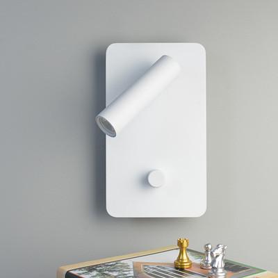 Dimmable switch bedside wall lamp bracket light hotel bedroom headboard reading lamps bed wall lamp