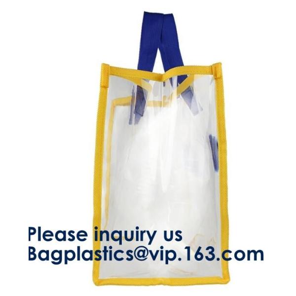 Women Summer Casual Tote Bag New High Quality Candy Color Hologram Bag Female Transparent Clear Beach Pvc Plastic Bag