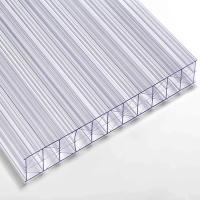 Hoja de policarbonato anti-UV 4 mm-32 mm Hoja de policarbonato de pared múltiple para material de construcción
