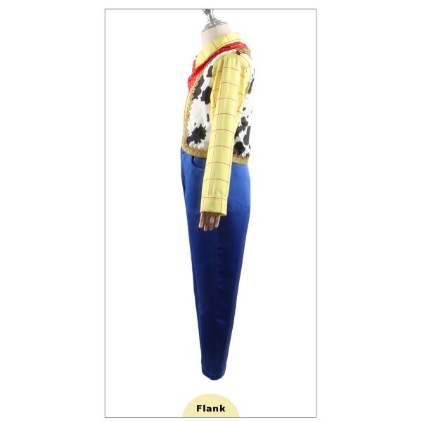 Performance Costumes de cow-boy pour enfants Costumes de cosplay pour les danseurs de scène