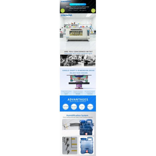Refrigerated Orbital Laboratory Incubator Shaker ST-217R