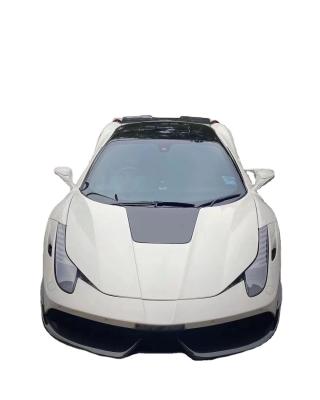 Pièces automobiles pour Ferrari 458 Body Kit 458 Misha style avant et arrière pare-chocs côte jupe capot Spoiler Body Kit