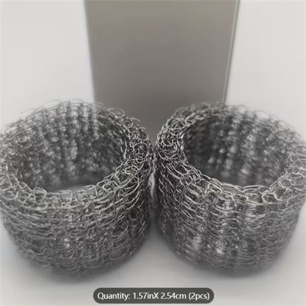 Customized Stainless Steel Knitted Metal Mesh Kettle Limescale Trap