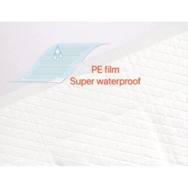 Blue Natural Non Woven Baby Adult Self Care Disposable Underpads
