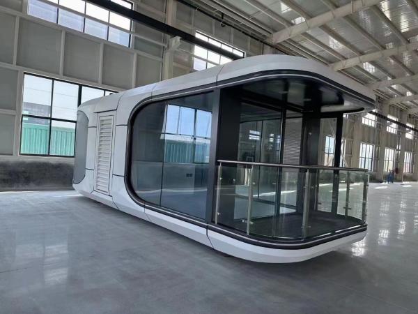 Experience Luxury In A Capsule House With A Broader View Wall Rock Wool Sandwich Panel