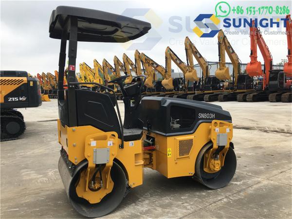 Road Roller Caterpillar SN803H Road Construction Machine Single Drum Road Construction Roller
