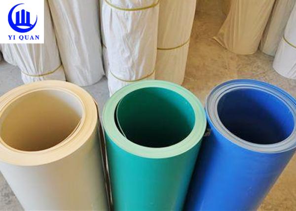 Teja plana impermeable de PVC de 2 mm para edificios industriales