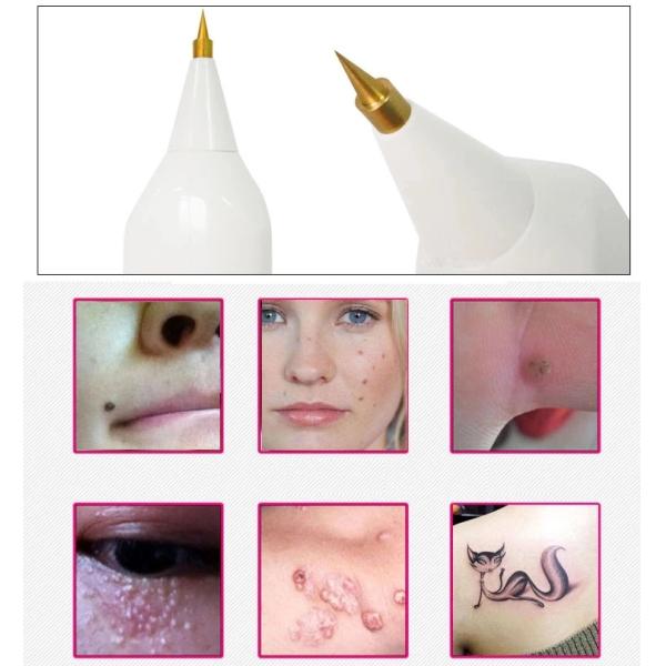 110V-240V Rated Voltage Tattoo Removal Rechargeable Mini Mole Laser Pen for Beauty Care