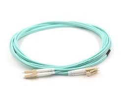 LC to LC 10G OM3 Fiber Patch Cord 2.0mm Duplex