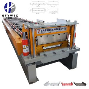 Heavy Duty 430 Standing Seam Metal Roof Machine 600mm Feeding Width 14 Row