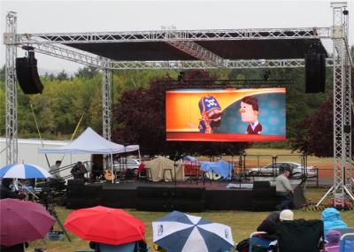 P6 Outdoor LED Video Wall Display Seamless Installation Great Visual For Public