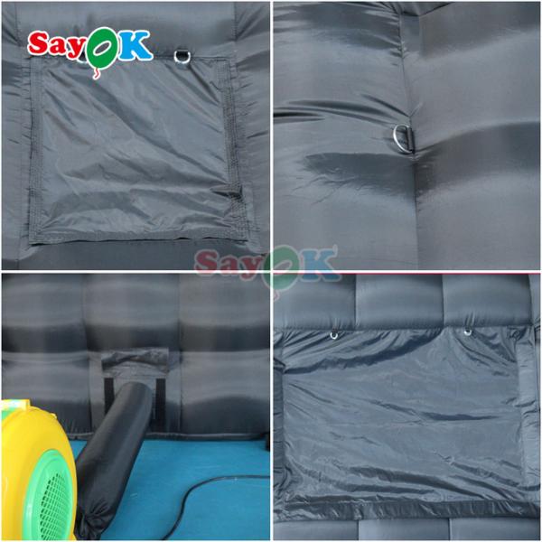 Iluminação de discoteca LED portátil Tenda de clube noturno móvel Inflável Cubo Tenda de festa inflável Clube noturno para alugar