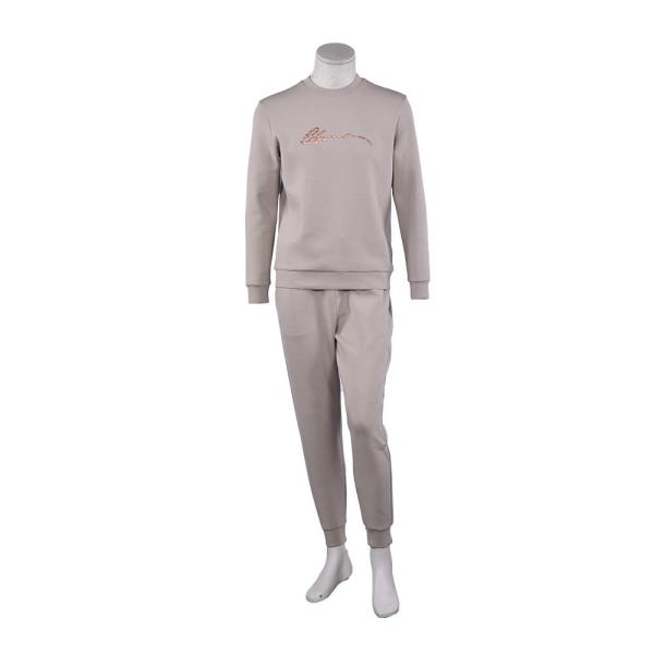 Essential Style Men Cotton Hoodie Set Breathable Customized