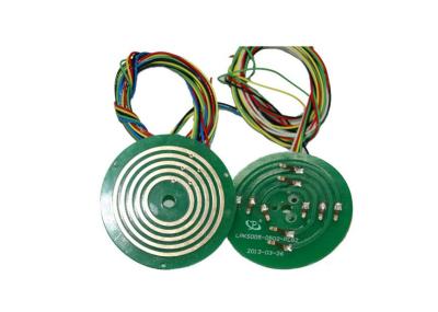 5 ckt 2A Pancake Slip Ring com PCB Board Design