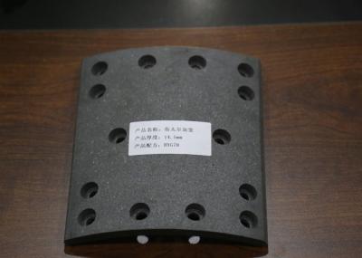 BPW Truck Brake Linings 0.35~0.45 Friction Coefficient ODM Service