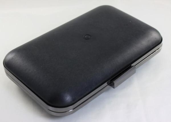 Metal Closure Gun Black Plastic Purse Frames 25.5*16*6.5cm