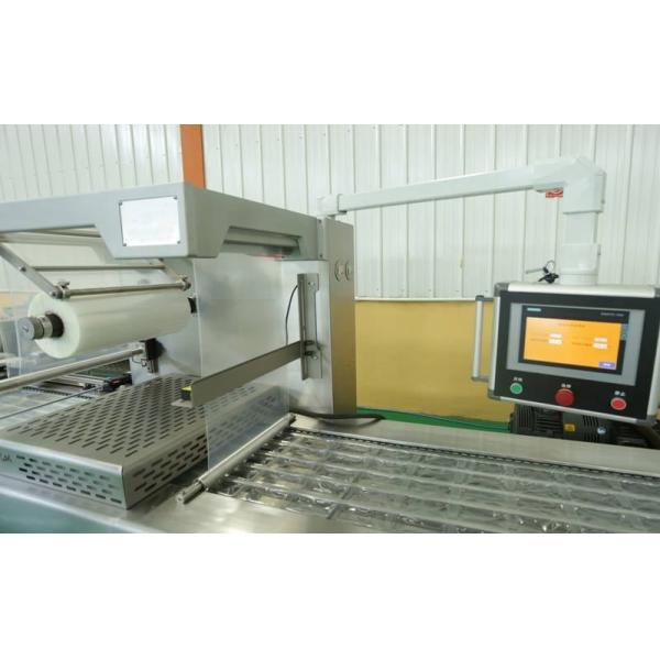 SN-420D 4 Side Sealing Packaging Machine 14.5KW Stretch Film Packing Machine