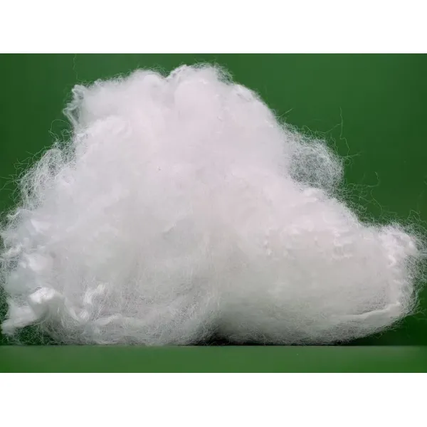 Virgin Solid Raw White Polyester Staple Fiber 15D*64mm for Hard Mattress