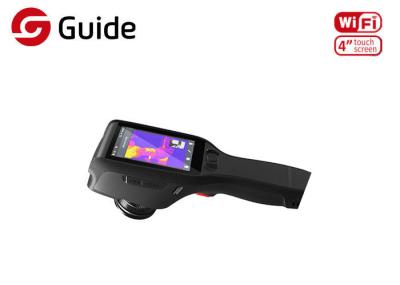 Auto - da câmera Handheld da imagiologia térmica do foco 384x288 iluminador incorporado