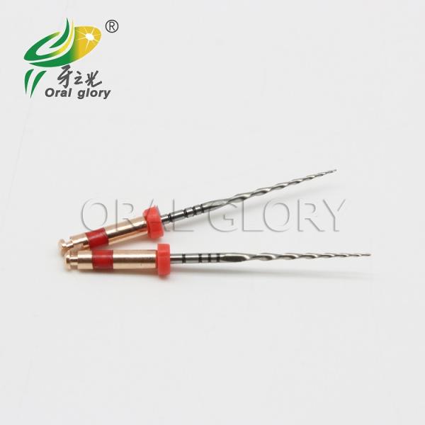 High Efficiency Endo Rotary Files , Gold Wave Endodontic Root Canal Files