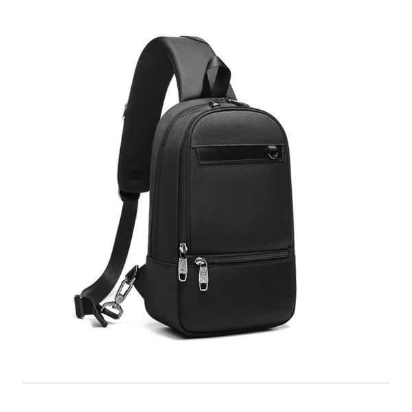OEM ODM Легкий водонепроницаемый кроссбоди мужской рюкзак с USB-портом