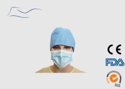 3 Ply Hospital Use Disposable Face Mask Dust Proof 17 . 5 * 9 . 5CM
